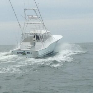 The Spring Mix II Sportfishing Boat out in ocean
