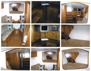 interior photo grid of a Sportfishing Boat